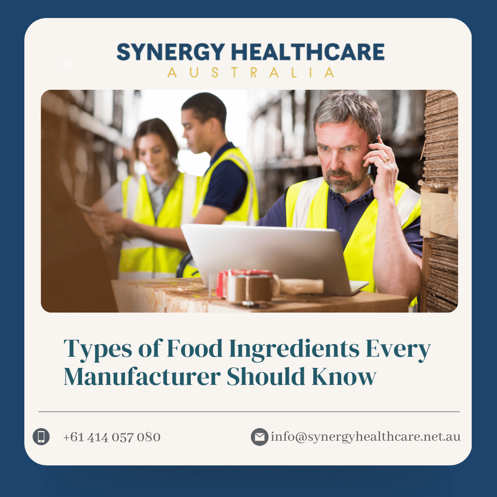 Types of Food Ingredients Every Manufacturer Should Know
