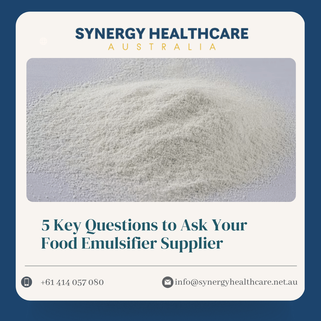 5 Key Questions to Ask Your Food Emulsifier Supplier