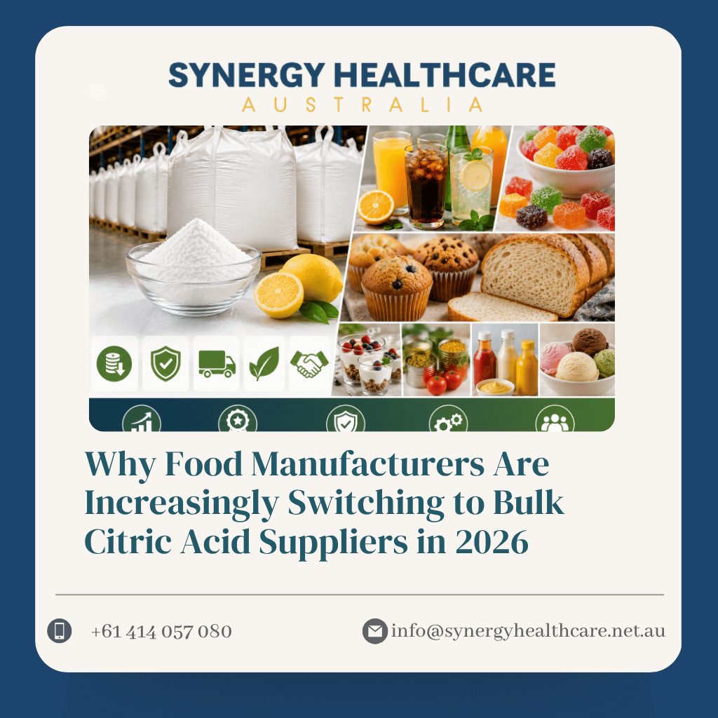 Why Food Manufacturers Are Increasingly Switching to Bulk Citric Acid Suppliers in 2026
