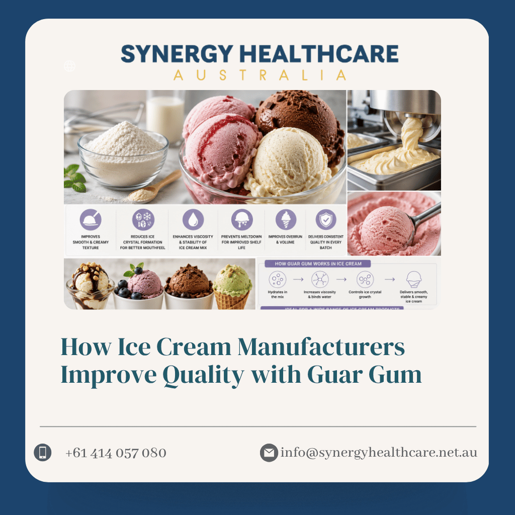 How Ice Cream Manufacturers Improve Quality with Guar Gum