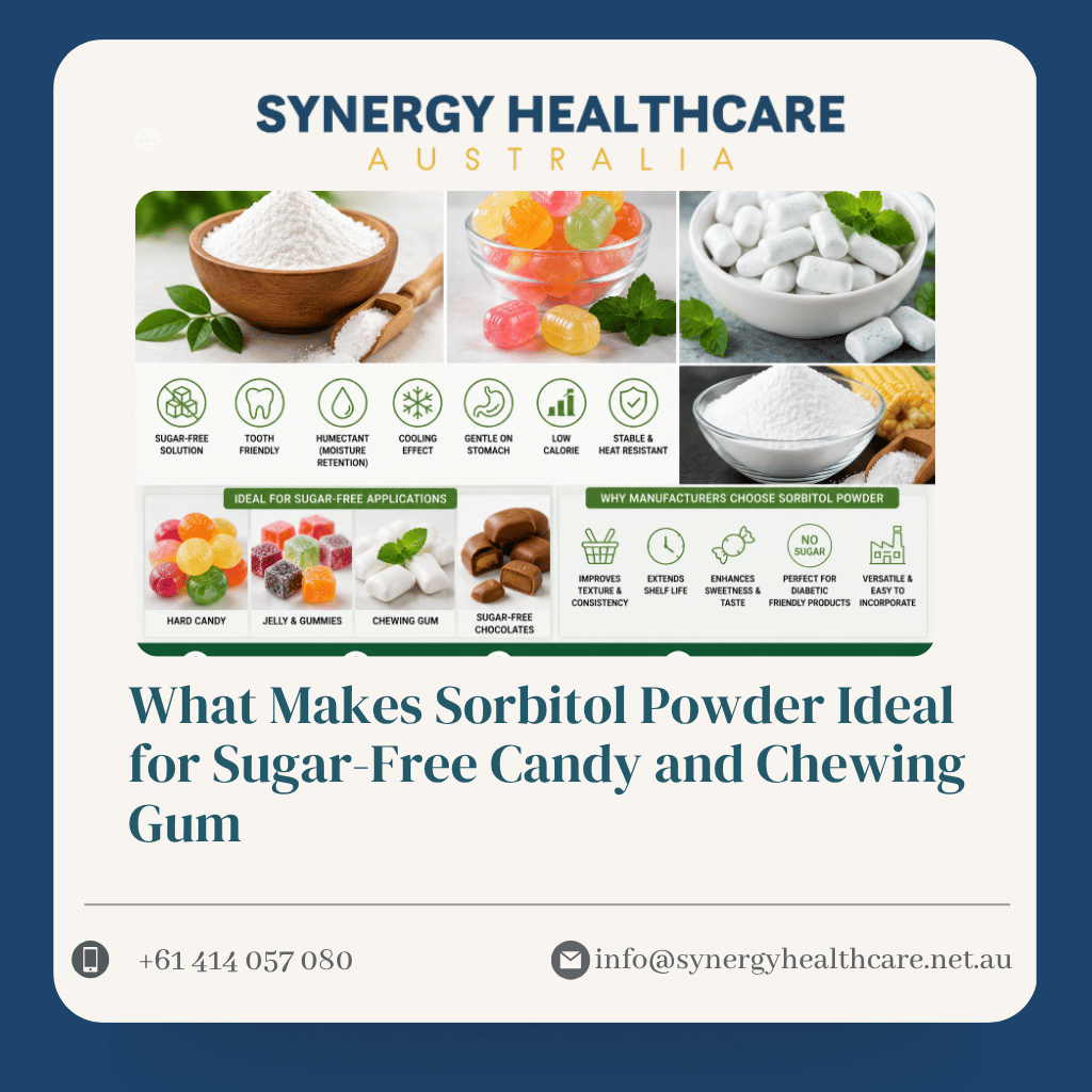 What Makes Sorbitol Powder Ideal for Sugar-Free Candy and Chewing Gum