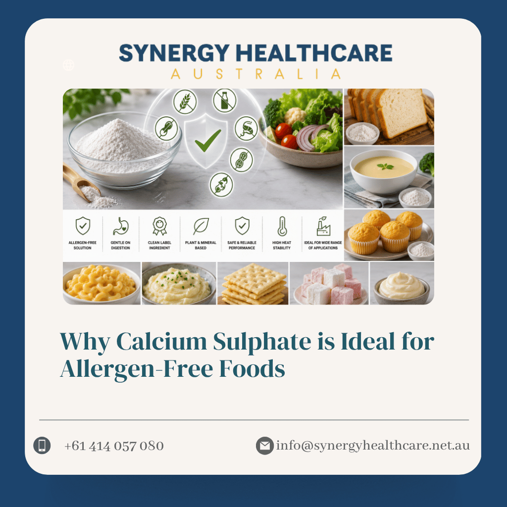 Why Calcium Sulphate is Ideal for Allergen-Free Foods
